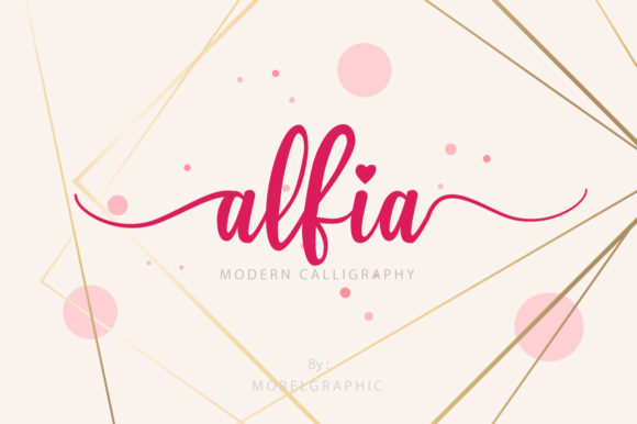 Alfia Typeface Review: Elevating Campaign Visuals with Elegant Script