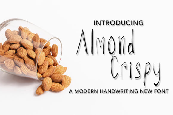 Almond Crispy: The Handwritten Typeface That Elevates Small Business Branding