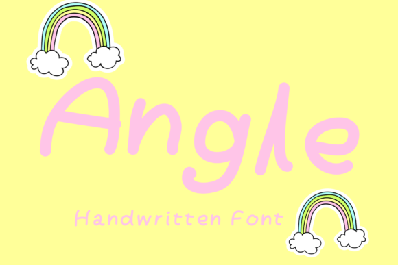 Angle: The Handwritten Typeface for Editorial Design
