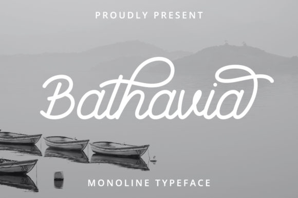 Bathavia: A Handwritten Font for Authentic Small Business Branding