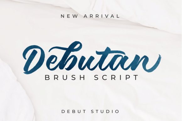 Debutan: A Modern Script Typeface for Handmade Branding