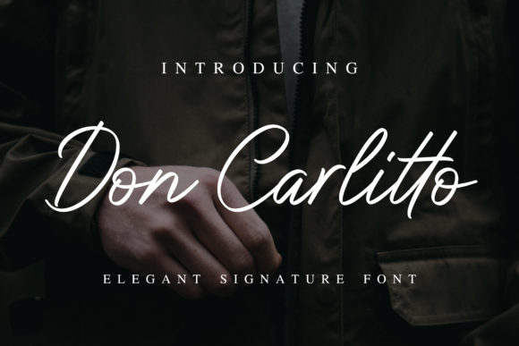 Don Carlitto: A Designer’s Take on Elegant Script Typography