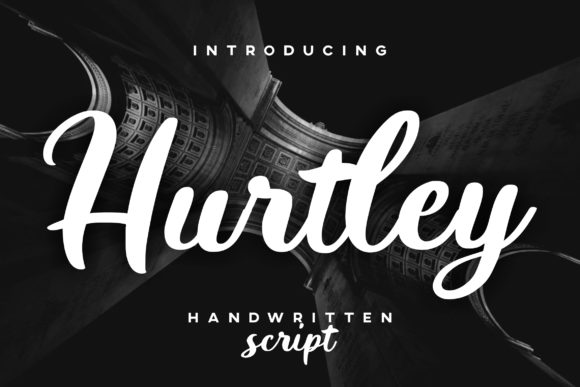 Hurtley: The Elegant Script Font for Handmade Labels and Invitations