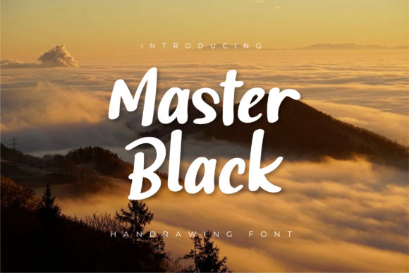 Master Black: The Handwritten Typeface for Modern Web Design