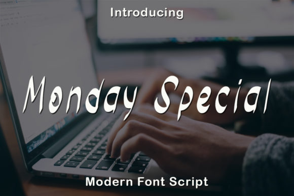 Monday Special: A Handwritten Typeface for Editorial Warmth