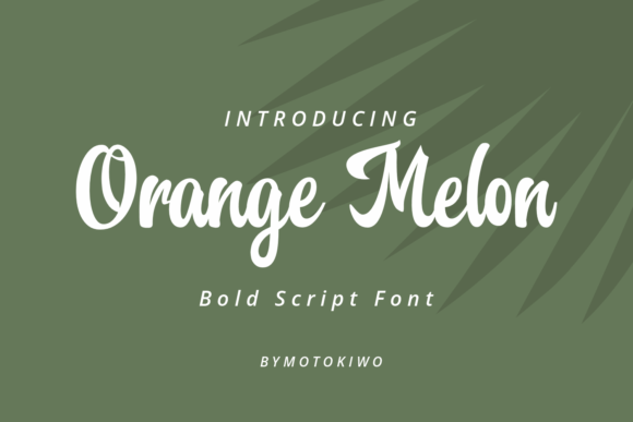 Orange Melon Typeface Review: A Delicate Handwritten Font for Digital Branding
