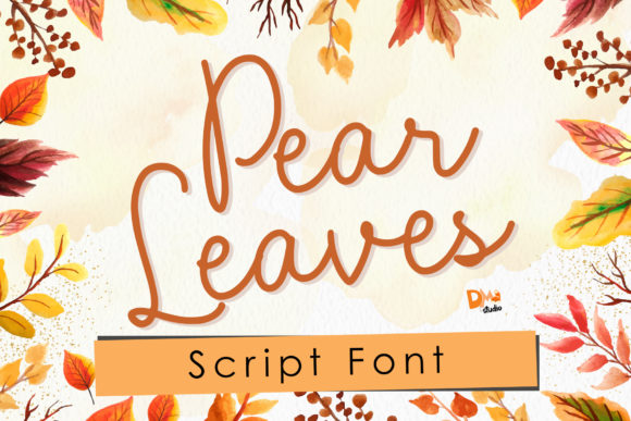 Pear Leaves: A Handwritten Typeface for Editorial Elegance