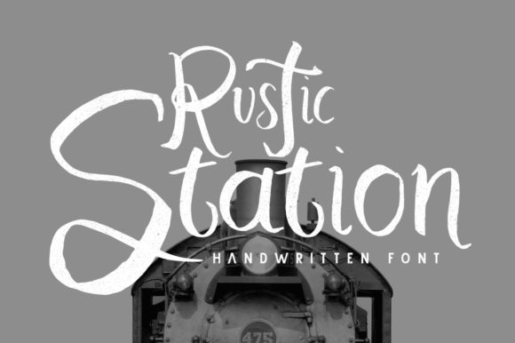 Rustic Station: The Quirky Handwritten Font for Scroll-Stopping Social Media Graphics
