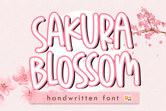 Sakura Blossom: A Sweet Script Font for Brand Identity