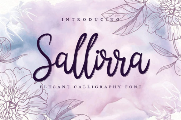 Sallirra: The Delicate Script Font for Handmade Branding