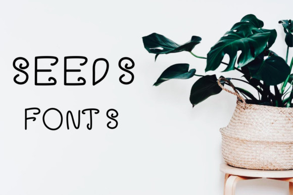 Seeds Handwritten Font: A Joyful Script for Crafters and Sellers