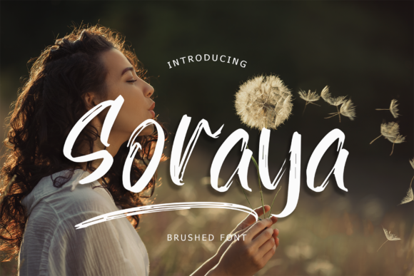 Soraya Typeface: Elevating Campaign Visuals with Handwritten Charm
