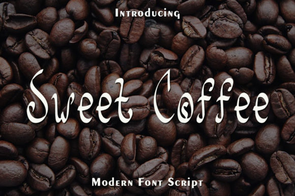 Sweet Coffee: A Handwritten Typeface for Editorial Design