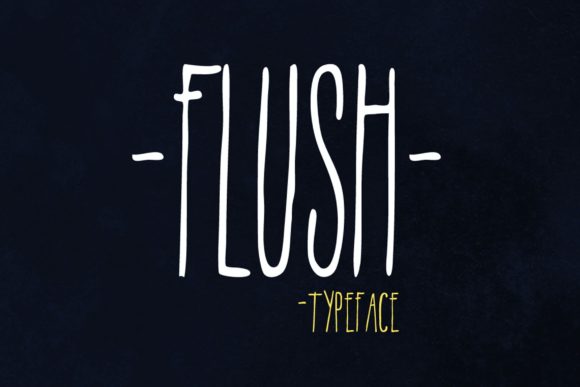 Why Flush Is the Handwritten Typeface Your Editorial Design Needs