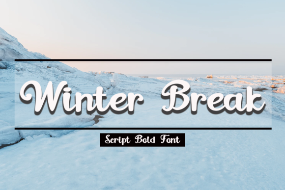 Winter Break: A Handwritten Typeface for Modern Web Design